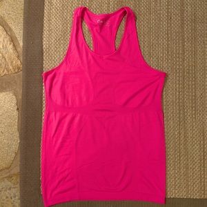 Zyia Copper Charged Tank hot pink
